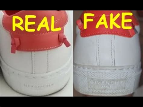 spot a real givenchy from fake|false givenchy inscription.